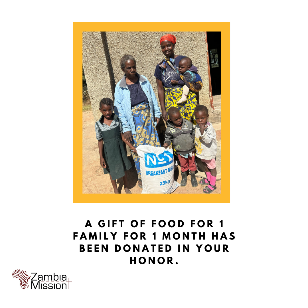 Item #08)  Feed the Hungry - Food for 1 FAMILY for 1 month