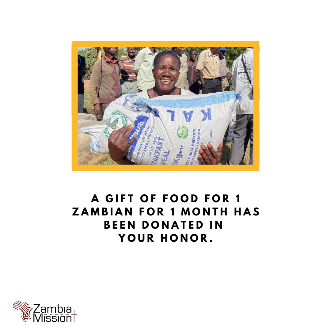 Item #07)  Feed the Hungry - Food for 1 person for 1 month